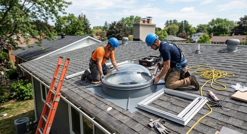 Dome Skylight Replacement in Tacoma, WA