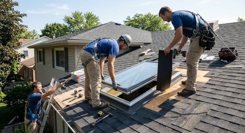 Roof Skylight Installation in Santa Rosa, CA